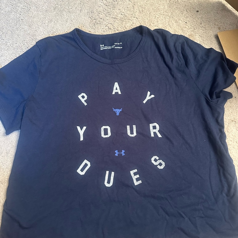 Under Armour Women's Project Rock Dues Graphic T-Shirt